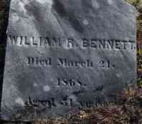 William R. BENNETT - Grave