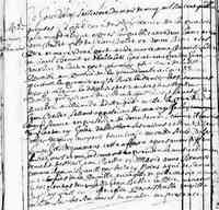 Marie-Anne BENOIT dite LIVERNOIS - 1695 marriage