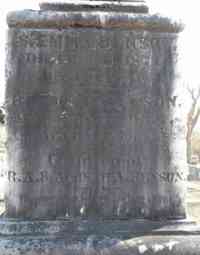 Rufus H. BENSON - Grave