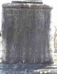 S. Emma BENSON - Grave