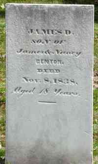 James Dwight BENTON - Grave