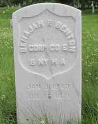 Benajah Royal BENTON - Grave