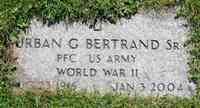Urban Gerald BERTRAND - Grave