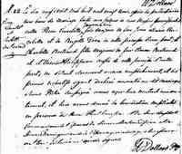 Charlotte BERTRAND - 1823 marriage