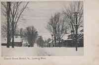 Bethel, Vermont, USA - Church Street, Bethel, Vt., Looking West