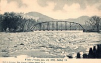 Bethel, Vermont, USA - Bethel, Vermont, USA - Winter Freshet, Jan. 23, 1896, Bethel, Vt.