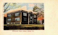 Bethel, Vermont, USA - Whitcomb High School, Bethel, Vt., 1910