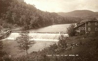Bethel, Vermont, USA - Power Station and Dam