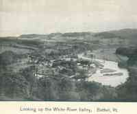 Bethel, Vermont, USA - Looking up the White River Valley