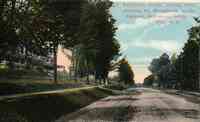 Bethlehem, New Hampshire, USA - Bethlehem Street, looking West, showing Mt. Monadnock, in the distance, 1924