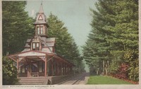 Bethlehem, New Hampshire, USA - Maplewood Station, Maplewood, N.H., 1915