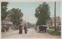 Bethlehem, New Hampshire, USA - Street view in Bethleham, New Hampshire