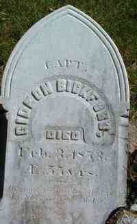 Gideon BICKFORD - Grave