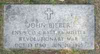 John Frederick BIEBER - Grave
