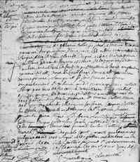 Antoine DUBORD dit CLERMONT - 1751 marriage