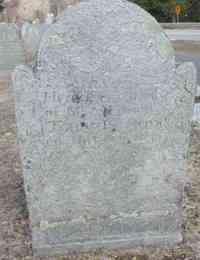 Deborah BINGHAM - Grave Here Lies ye Bo- dy of Mrs. Debo- rah wife to Mr. Stephen Tracy fhe Died Decr ye 6th 1735 in ye 52th year of her Age.