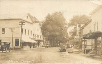 Bingham, Maine, USA - Main Street