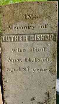 Luther BISHOP - Grave