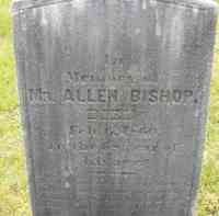 Allen BISHOP - Grave