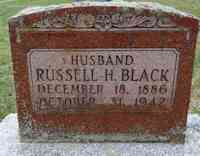 Russell BLACK - Grave