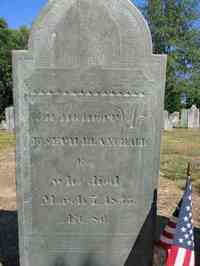 Joseph BLANCHARD - Grave Inscription: In Memory of Joseph Blanchard Esq. Died AEt. 80.
