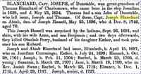 Joseph BLANCHARD - Title New England historical and genealogical register, Volume 10 Author New England Historic Genealogical Society Publisher New England Historic-Ge