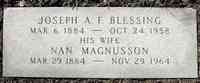 Nan Marie MAGNUSSON - Grave