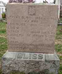 Betsey BLISS - Grave