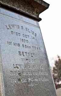 Lewis S. BLISS - Grave