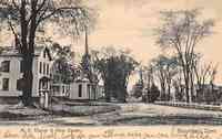 Bloomfield, Connecticut, USA - M.E. Church & Main Street, 1906