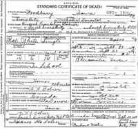 Eugene Franklyn BOBIER - Death