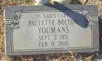 Paulette BOLTON - Grave