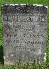 William BOLTON - Grave