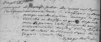Marie-Angélique BONHOMME - 1733 Baptism, Terrebonne, Quebec NOTE: Not positive this is her baptism. It could be her sister according to Tanguay.