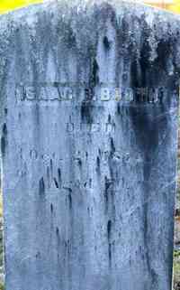 Isaac BOOTH - Grave