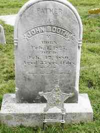 John BOOTH - Grave
