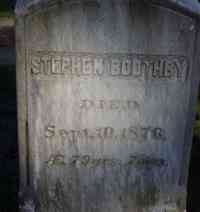Stephen BOOTHBY - Grave