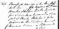 Barbe ROBICHAUD - 1834 marriage