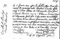 Constant LANDRY - 1846 marriage