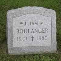 William BOULANGER - Grave