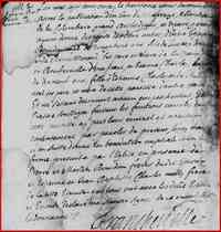 Ignace BOURDON - 1711 Marriage Saint-Antoine-de-Longueuil, Longueuil, QC, Canada