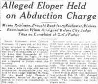 Anna May BOURGARDE - The Binghamton Press Binghamton, New York May 21, 1923