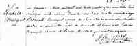 Marie-Elisabeth-Isabelle BOUSQUET - Death