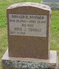 Donald Henry BOUVIER - Grave