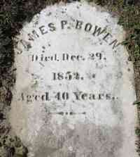 James BOWEN - Grave