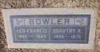 Leo Francis BOWLER - Grave