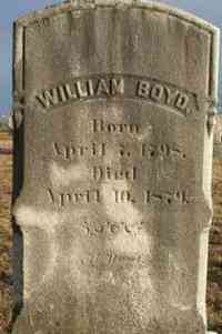 William BOYD - Grave