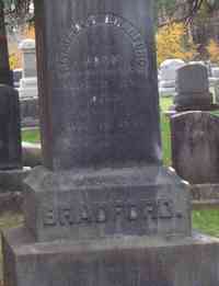 James BRADFORD - Grave