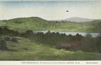 Bradford, New Hampshire, USA - Lake Massassecum, Mt. Kearsage in the distance, Bradford, N.H.