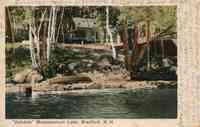 Bradford, New Hampshire, USA - Oakdale, Massassecum Lake, 1907
